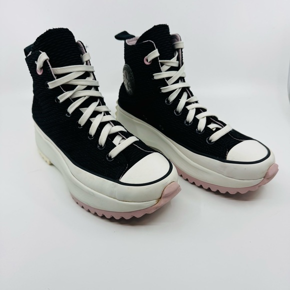Converse All Stars Shoes - Converse Chuck Taylor All Star Run Hike High HI Top Platform Sneakers SZ 9